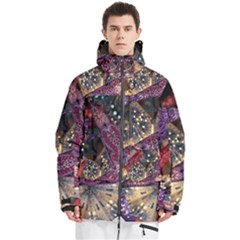 Stars Christmas Advent Men s Multi Pockets Zip Ski And Snowboard Waterproof Breathable Jacket