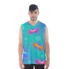 Christmas Pattern Men s Basketball Tank Top