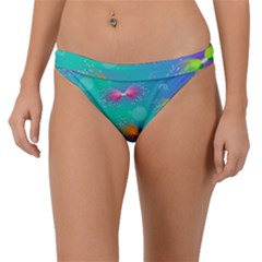 Christmas Pattern Band Bikini Bottoms