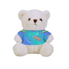 Christmas Pattern Full Print Cuddly Teddy Bear