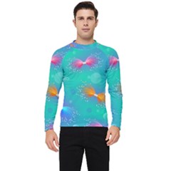 Christmas Pattern Men s Long Sleeve Rash Guard