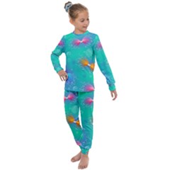 Christmas Pattern Kids  Long Sleeve Set 