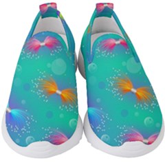 Christmas Pattern Kids  Slip On Sneakers