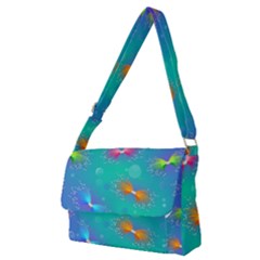 Christmas Pattern Full Print Messenger Bag (m)