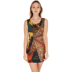 Star Lantern Lighting Bodycon Dress