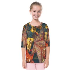 Star Lantern Lighting Kids  Quarter Sleeve Raglan T-shirt