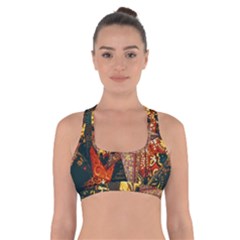 Star Lantern Lighting Cross Back Sports Bra