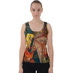 Star Lantern Lighting Velvet Tank Top