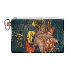 Star Lantern Lighting Canvas Cosmetic Bag (large)