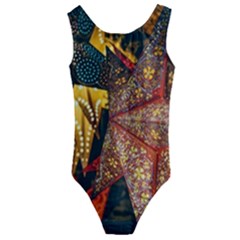 Star Lantern Lighting Kids  Cut-out Back One Piece Swimsuit