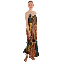 Star Lantern Lighting Cami Maxi Ruffle Chiffon Dress