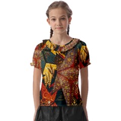 Star Lantern Lighting Kids  Frill Chiffon Blouse