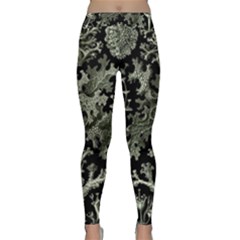 Weave Haeckel Lichenes Photobionten Classic Yoga Leggings