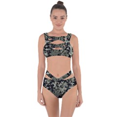 Weave Haeckel Lichenes Photobionten Bandaged Up Bikini Set 