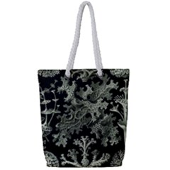 Weave Haeckel Lichenes Photobionten Full Print Rope Handle Tote (small)