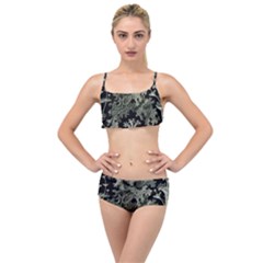 Weave Haeckel Lichenes Photobionten Layered Top Bikini Set