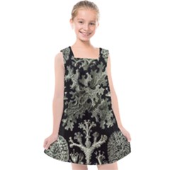 Weave Haeckel Lichenes Photobionten Kids  Cross Back Dress