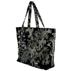 Weave Haeckel Lichenes Photobionten Zip Up Canvas Bag