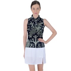 Weave Haeckel Lichenes Photobionten Women s Sleeveless Polo T-shirt