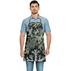 Weave Haeckel Lichenes Photobionten Kitchen Apron by Cemarart