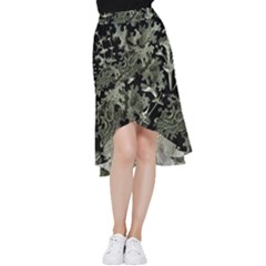 Weave Haeckel Lichenes Photobionten Frill Hi Low Chiffon Skirt