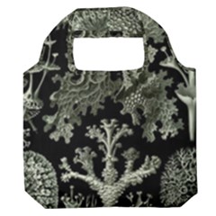 Weave Haeckel Lichenes Photobionten Premium Foldable Grocery Recycle Bag