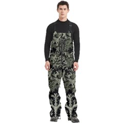 Weave Haeckel Lichenes Photobionten Men s Front Zip Ski And Snowboard Bib Pants