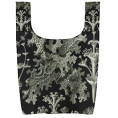 Weave Haeckel Lichenes Photobionten Foldable Shopping Bag by Cemarart