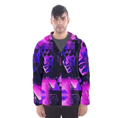 Counting Coup Ultraviolet Men s Hooded Windbreaker