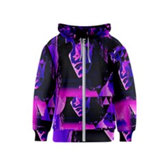 Counting Coup Ultraviolet Kids  Zipper Hoodie