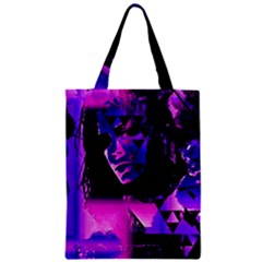 Counting Coup Ultraviolet Zipper Classic Tote Bag