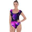 Counting Coup Ultraviolet Short Sleeve Leotard  View1