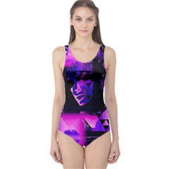 Counting Coup Ultraviolet One Piece Swimsuit