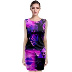 Counting Coup Ultraviolet Classic Sleeveless Midi Dress