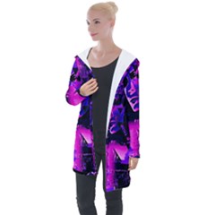 Counting Coup Ultraviolet Longline Hooded Cardigan