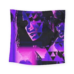 Counting Coup Ultraviolet Square Tapestry (small)