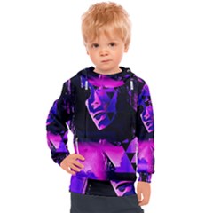 Counting Coup Ultraviolet Kids  Hooded Pullover