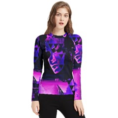 Counting Coup Ultraviolet Women s Long Sleeve Rash Guard by MRNStudios