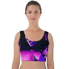 Counting Coup Ultraviolet Velvet Crop Top