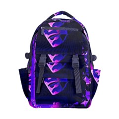 Counting Coup Ultraviolet Carry-on Double Buckle Travel Backpack by MRNStudios