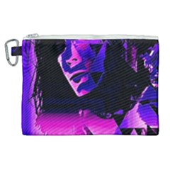 Counting Coup Ultraviolet Canvas Cosmetic Bag (xl)