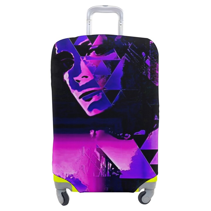 Counting Coup Ultraviolet Luggage Cover (Medium)