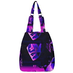 Counting Coup Ultraviolet Center Zip Backpack by MRNStudios