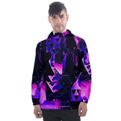 Counting Coup Ultraviolet Men s Front Pocket Pullover Windbreaker