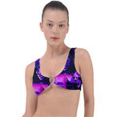 Counting Coup Ultraviolet Ring Detail Bikini Top