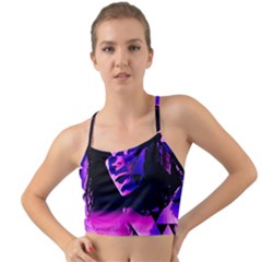 Counting Coup Ultraviolet Mini Tank Bikini Top