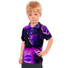 Counting Coup Ultraviolet Kids  Polo T-shirt