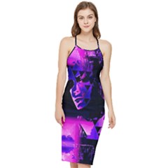 Counting Coup Ultraviolet Bodycon Cross Back Summer Dress