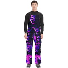 Counting Coup Ultraviolet Men s Side Zip Front Pouch Ski And Snowboard Bib Pants	