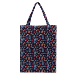 Vintage Style Christmas Decoration Pattern Motif Classic Tote Bag